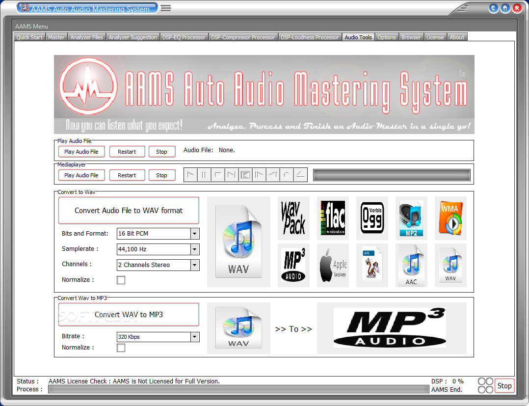 Auto Audio Mastering System For Mac